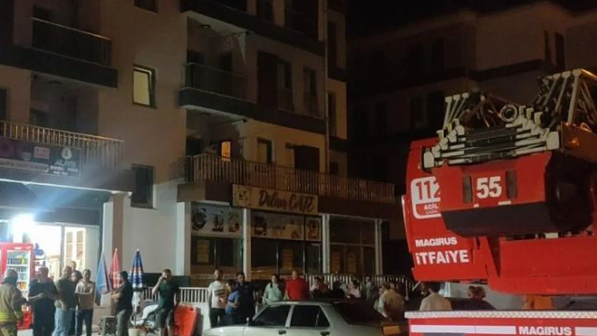 Düzce'de ev sahibine kızan kiracı evi yaktı!