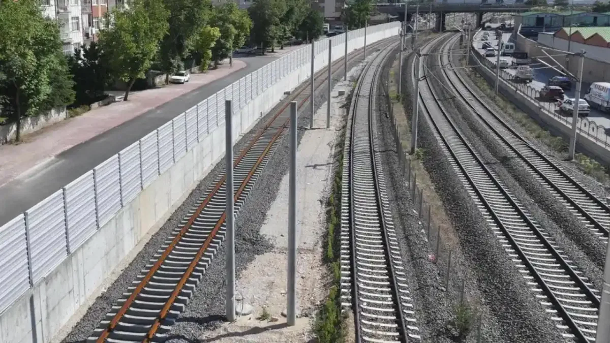 Konya'da gürültüye karşı ses bariyeri yapıldı