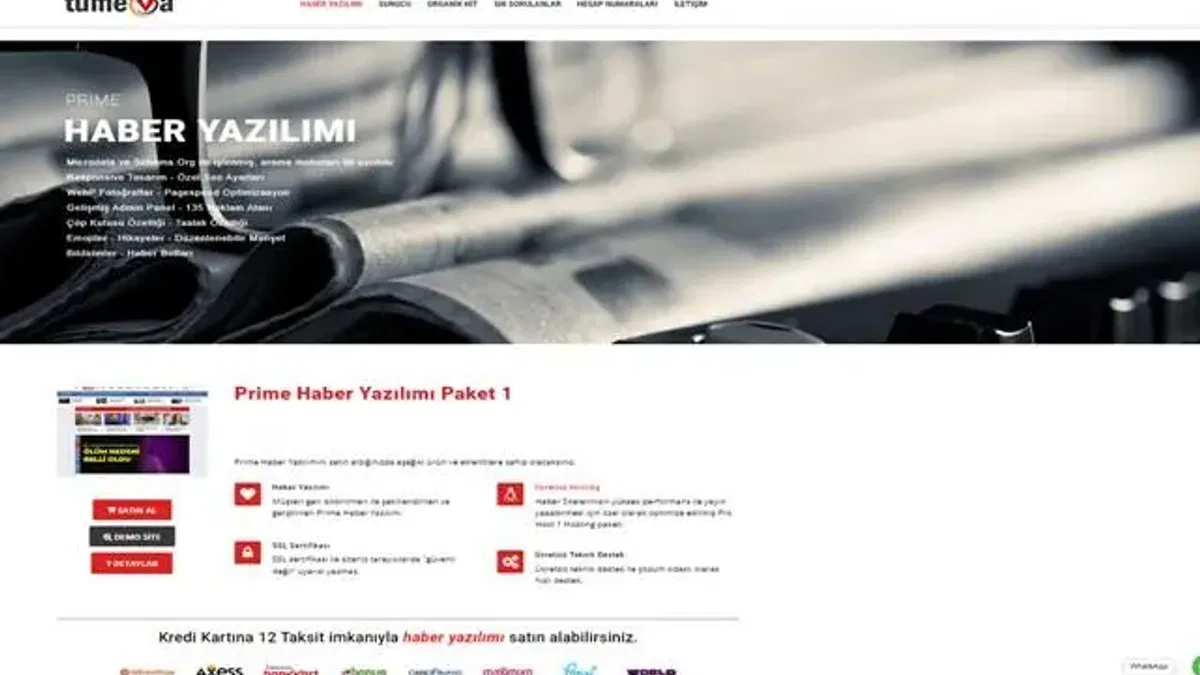 Haber yazılımında Türkiye'nin tercihi: Tumeva Yazılım
