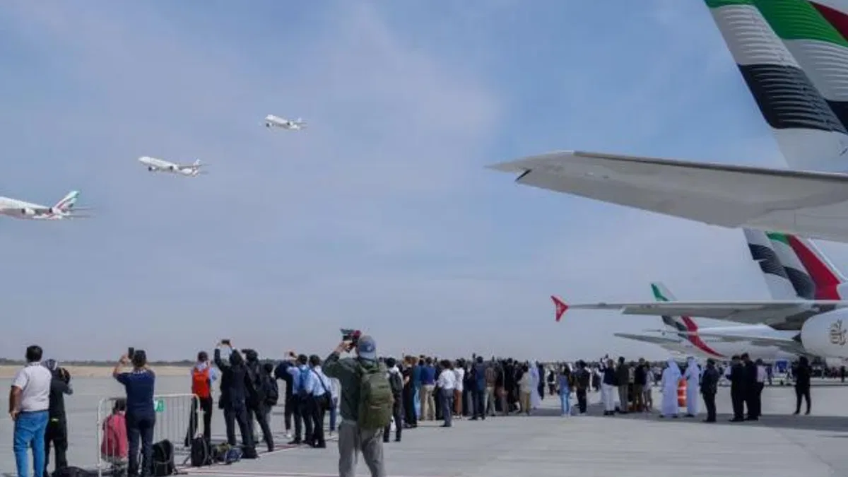 Emirates, Dubai Airshow’u Stratejik Yatırımlar ve Geleceğe Yönelik Yeniliklerle Tamamladı