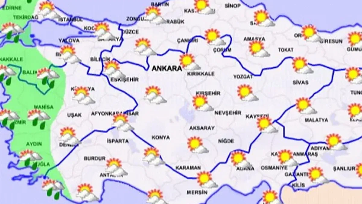 Türkiye'de bugün hava nasıl olacak?