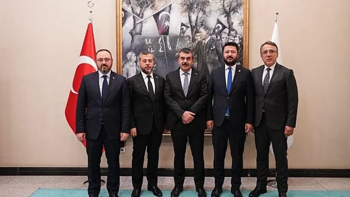 Nevşehir heyetinden Bakan Tekin'e ziyaret