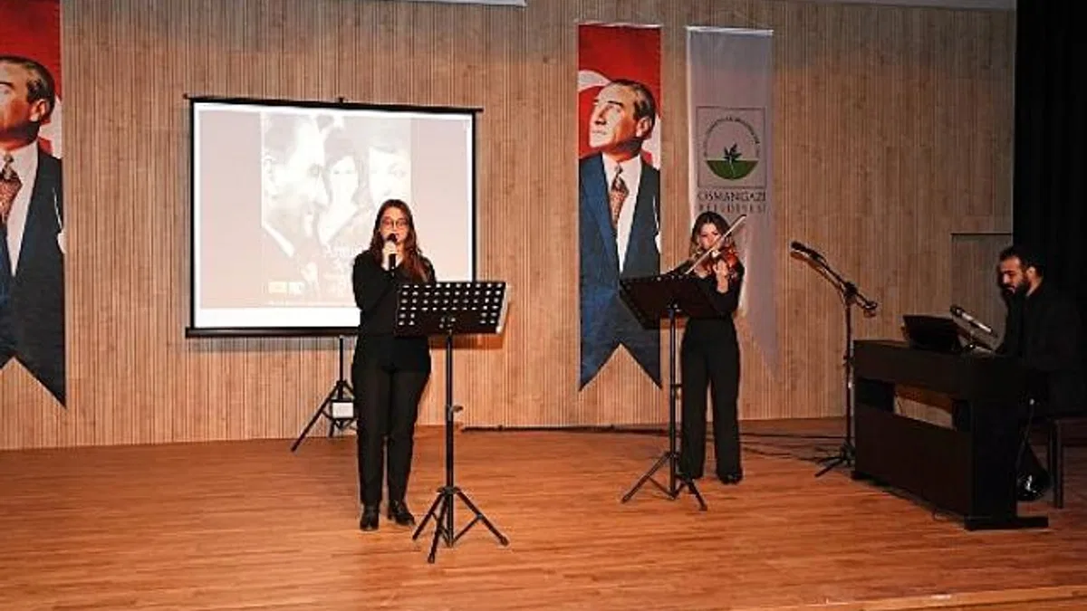 Osmangazililer Atatürk'ü hem andı hem de anladı