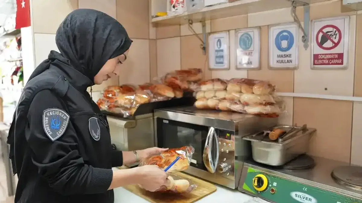 Ankara Keçiören'deki okul kantinleri tek tek denetleniyor