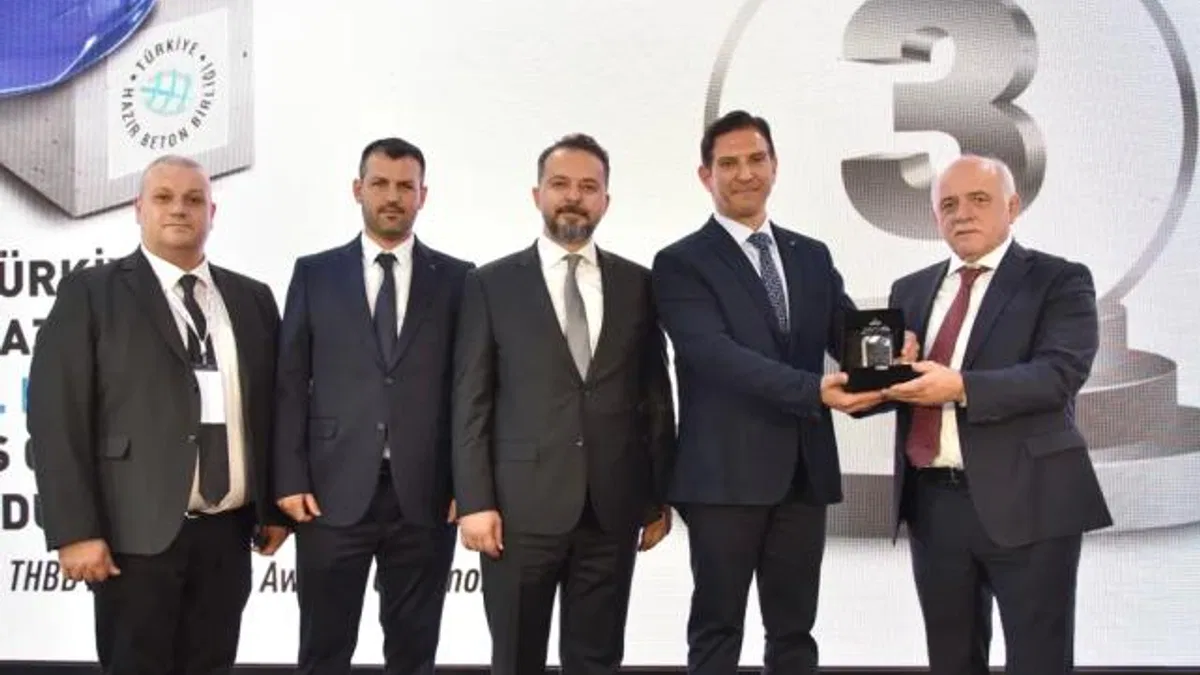 Türkiye Hazır Beton Birliğinin 4. Mavi Baret İş Güvenliği Ödülleri Sahiplerini Buldu