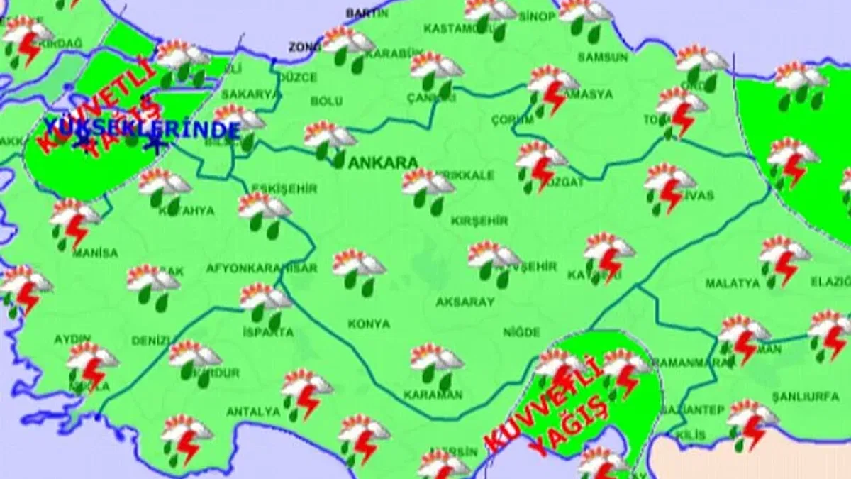 Marmara'ya ciddi uyarı! Kuvvetli yağış ve kar geliyor