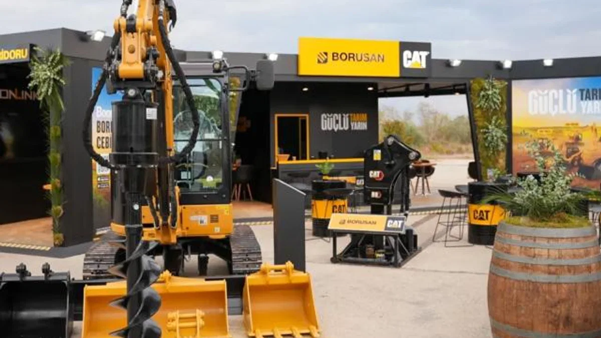 Borusan Cat, Adana Tarım Fuarı'nda "Güçlü Tarım, Güçlü Yarın" Mesajıyla Yerini Aldı