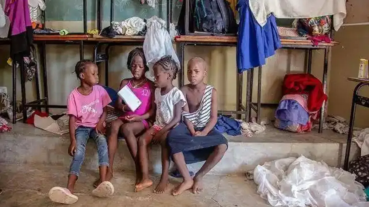 Şiddet olaylarının arttığı Haiti'de 2,2 milyon çocuk yardıma muhtaç