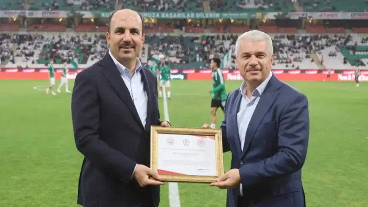 Türkiye'de ilk 'erişilebilir' stadyum oldu... Konya'ya erişilebilirlik belgesi
