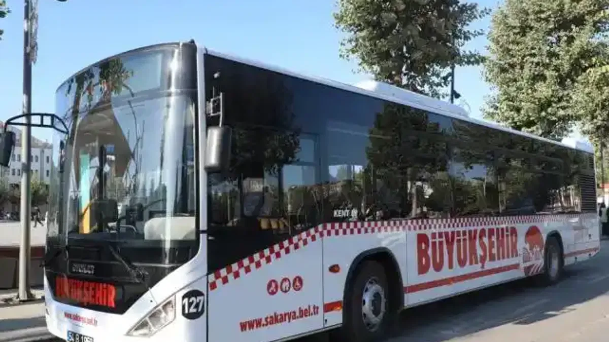 Sakarya Büyükşehir Cumhuriyet Bayramı’nda ücretsiz ulaşım hizmeti sunacak