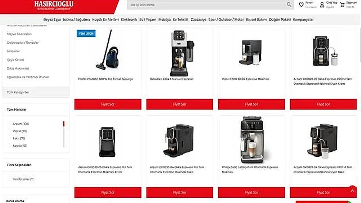 Hasırcıoğlu ile Kredi Kartsız Taksitli Küçük Ev Aletleri Alışverişinin Keyfini Çıkarın!