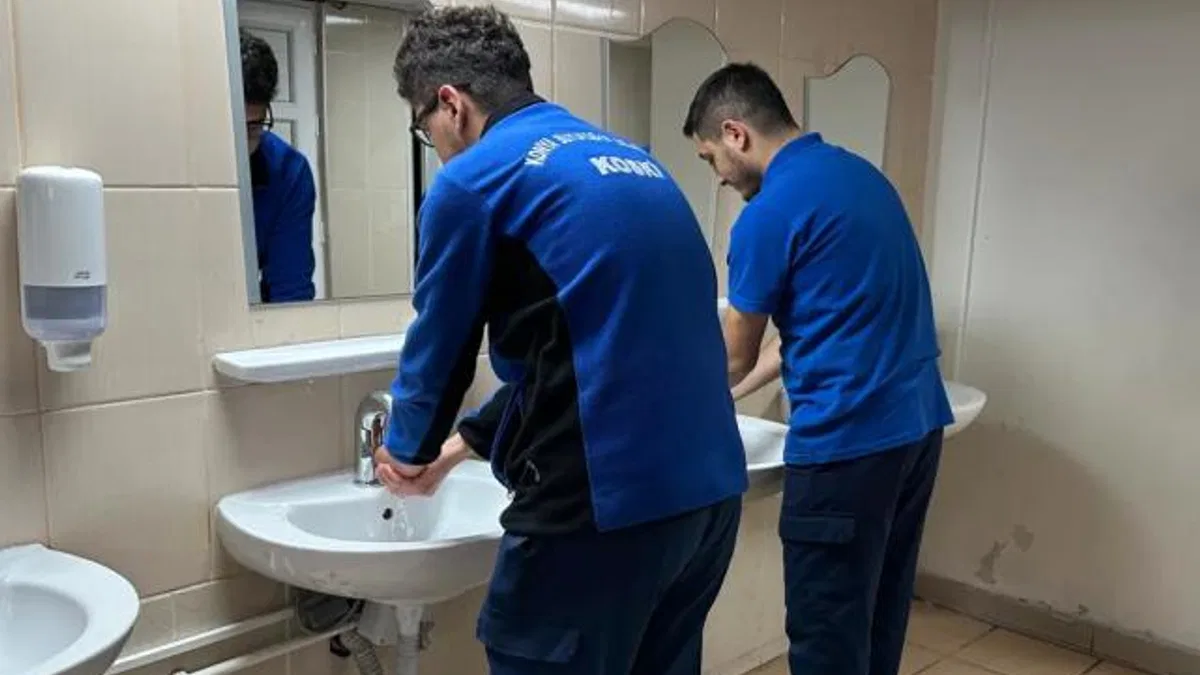 Konya Büyükşehir'den tasarruflu musluk uygulaması