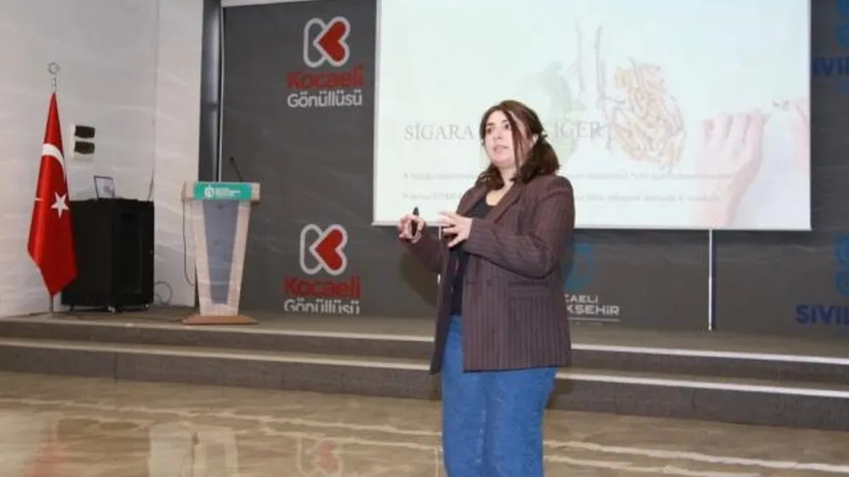 Kocaeli'de sigara bırakma eğitimi