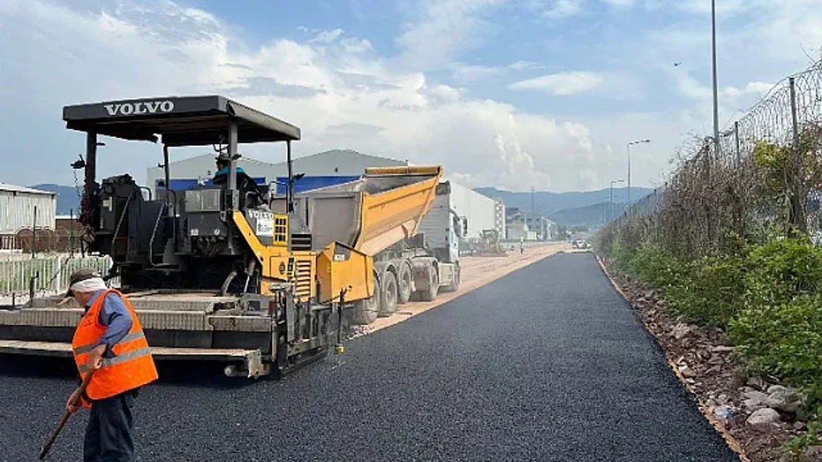 Kocaeli'de Ford Otosan ile serbest bölge arasına yeni yan yol