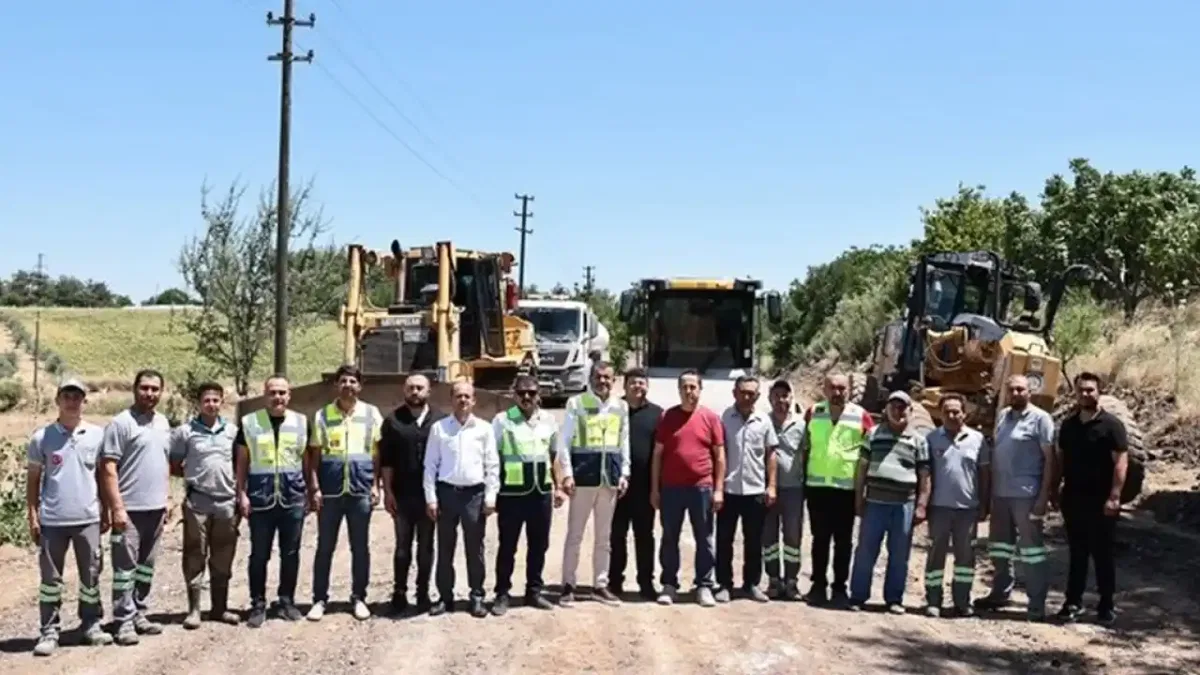 Denizli Kale’de üreticiye destek ve yol incelemesi