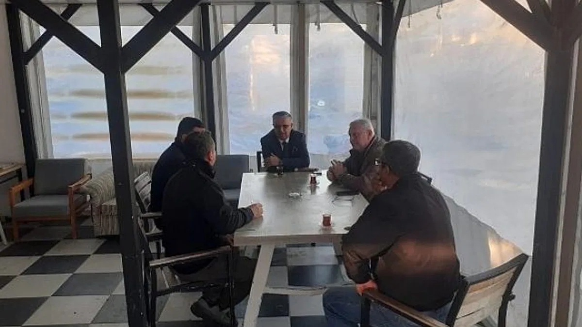 Başkan Topaloğlu'ndan Hurdacılar Sitesi esnafına ziyaret