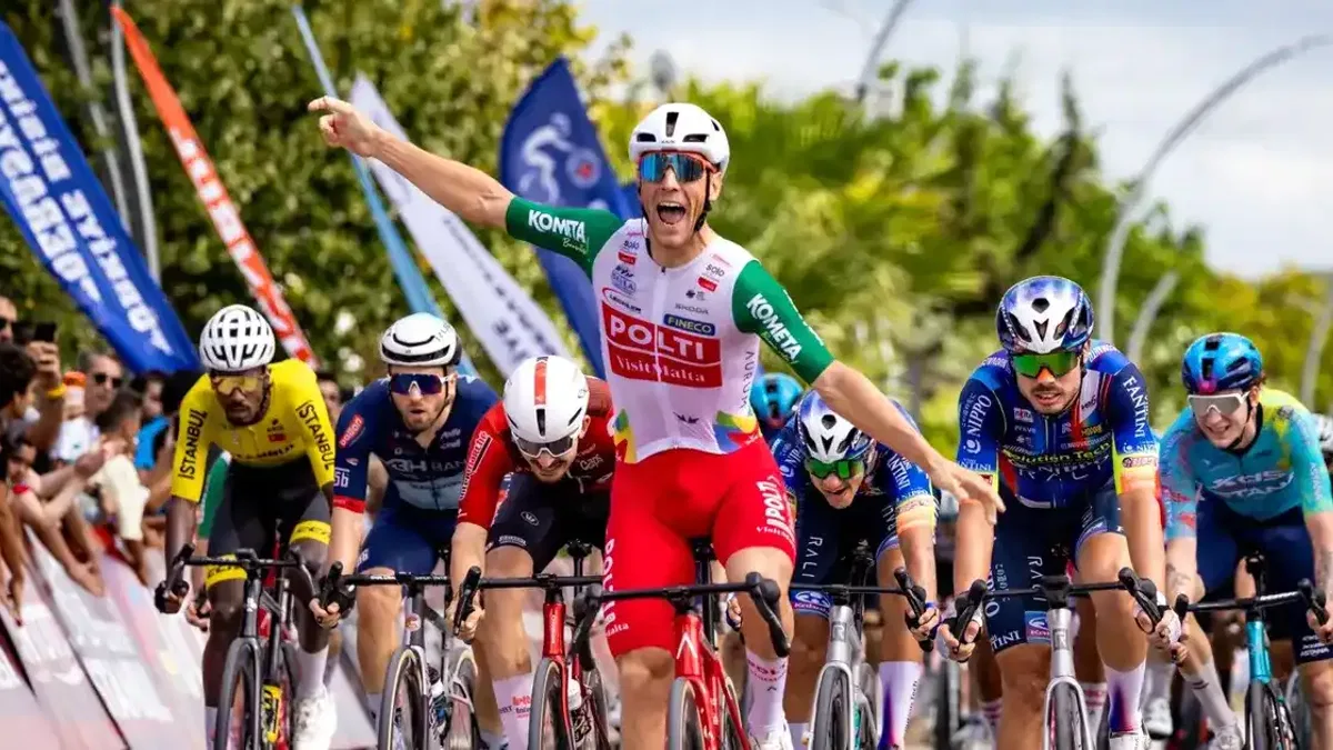 Tour of İstanbul’da Şile etabını Giovanni Lonardi kazandı