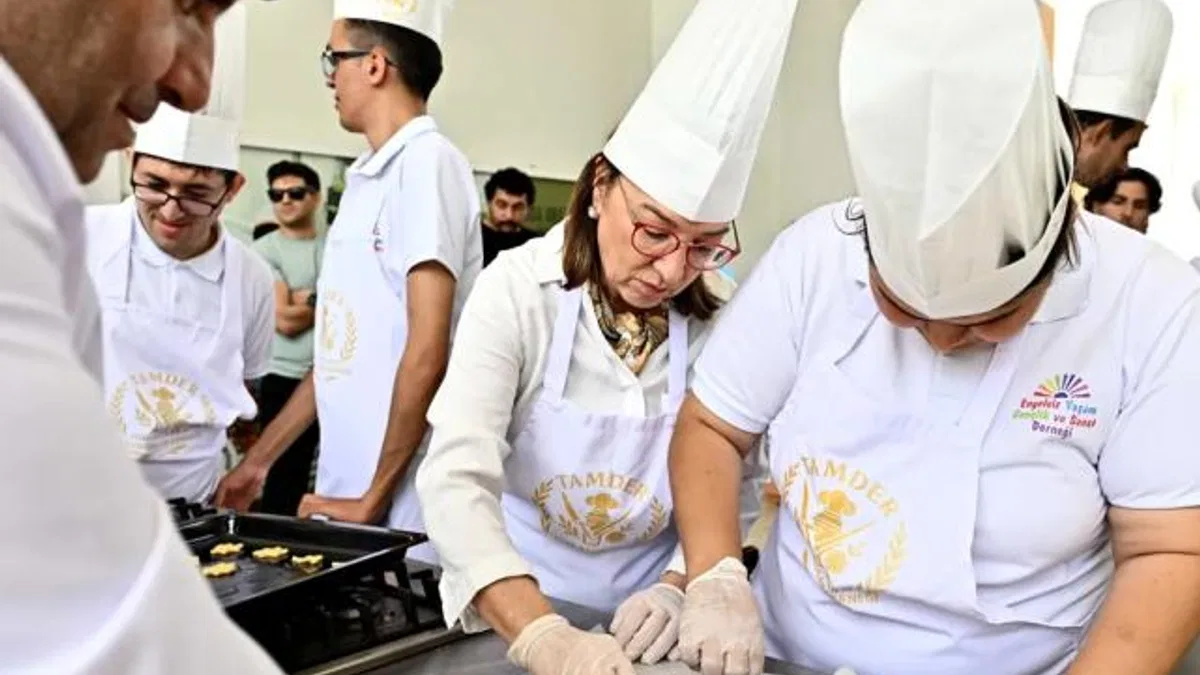 Antalya Muratpaşa’da engelsiz pasta