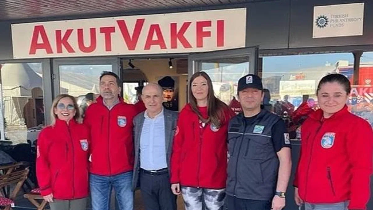 Akut Vakfı Hatay'a Kuaför Hediye Etti