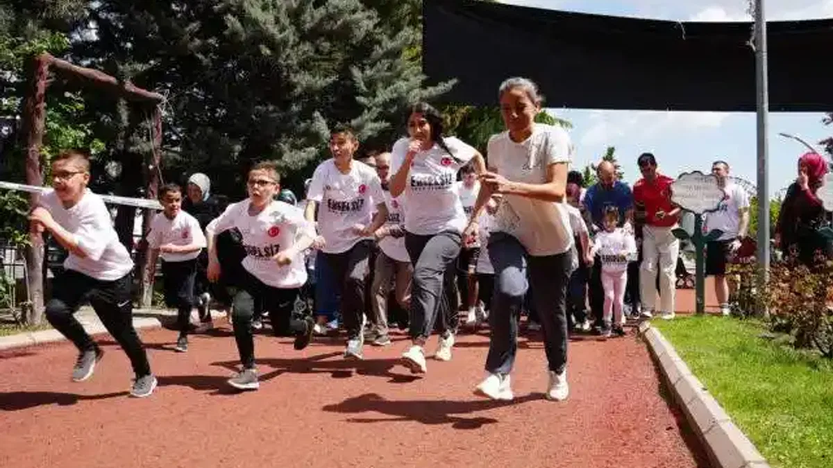 Ankara Keçiören’de engelsiz spor heyecanı