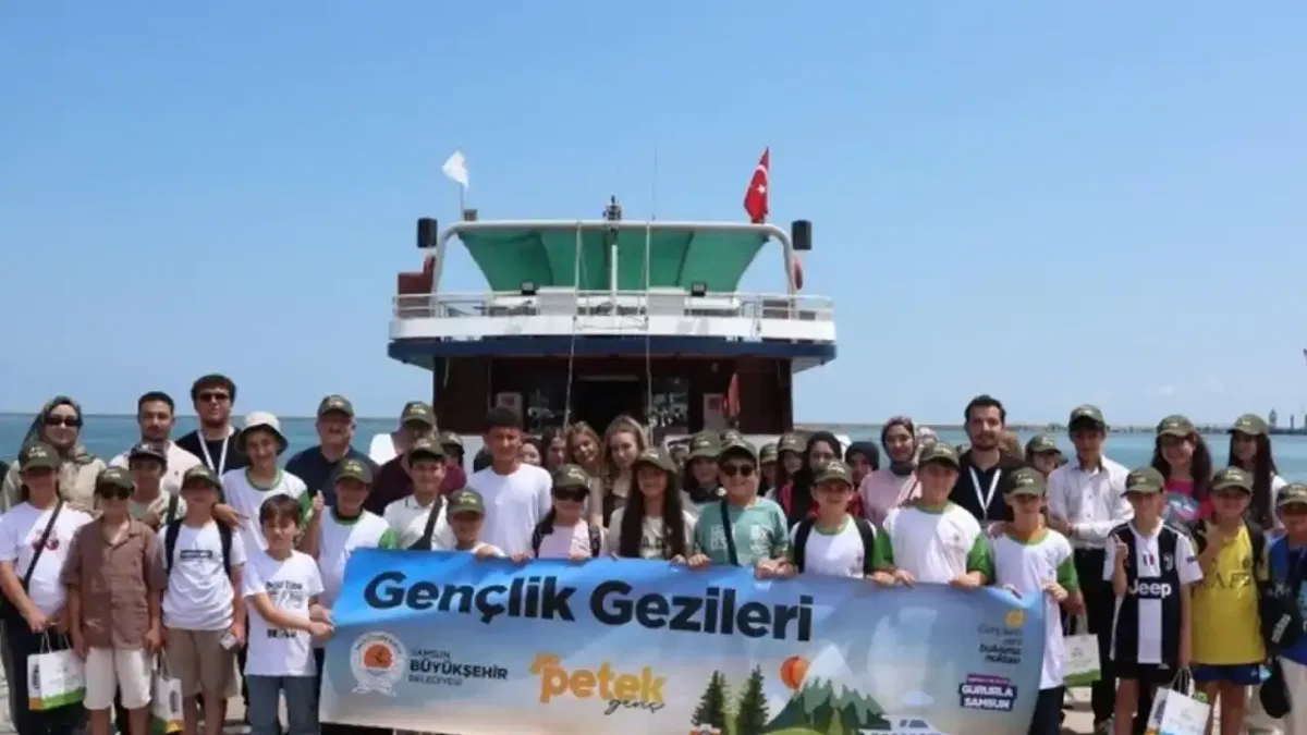 Samsun’da “Petek Genç” yaz programları başladı