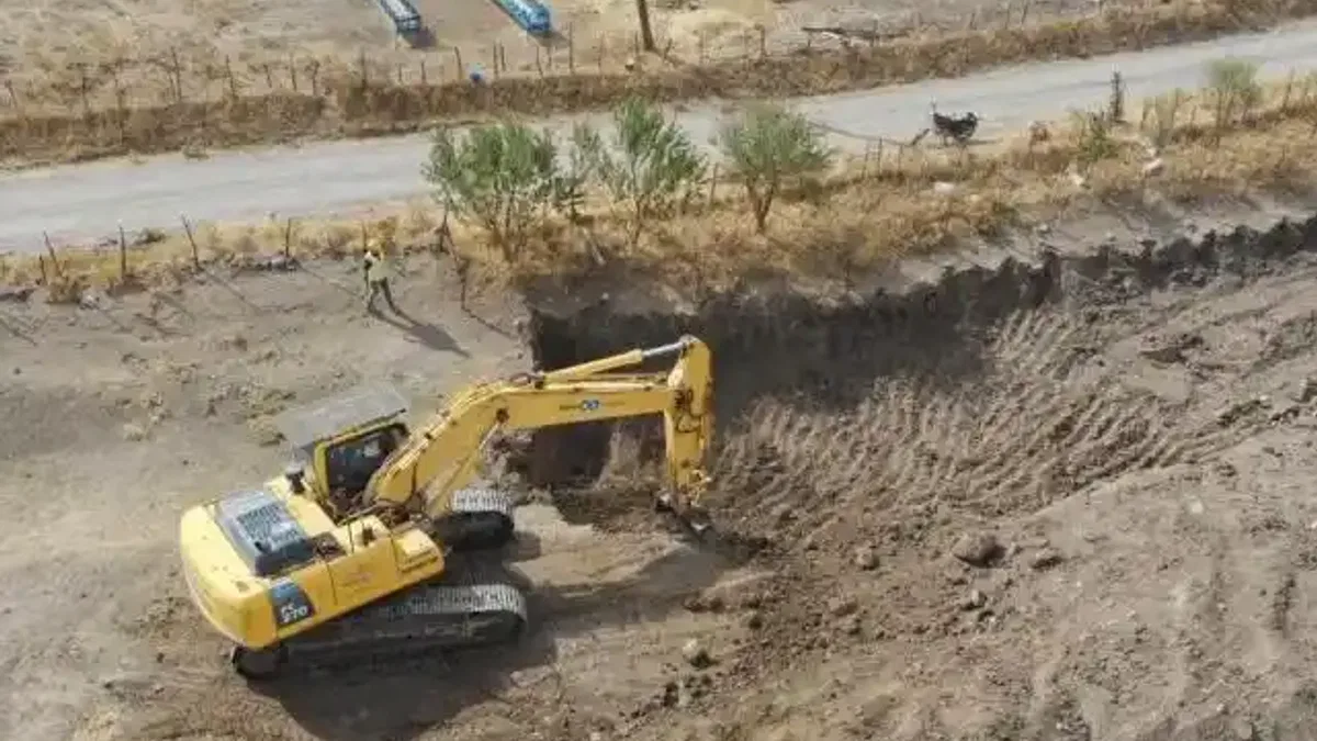 Balıkesir'de Balya Hacıhüseyin Mahallesi’nde içme suyu hattı yenilendi
