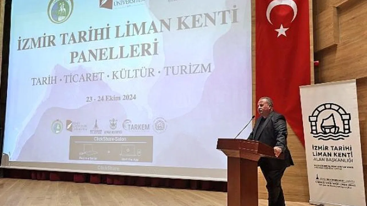 Başkan Mutlu İzmir Tarihi Liman Kenti Panelleri'nde konuştu "Tarihi dokuyu yaşatmak ve dünyaya tanıtmak istiyoruz"