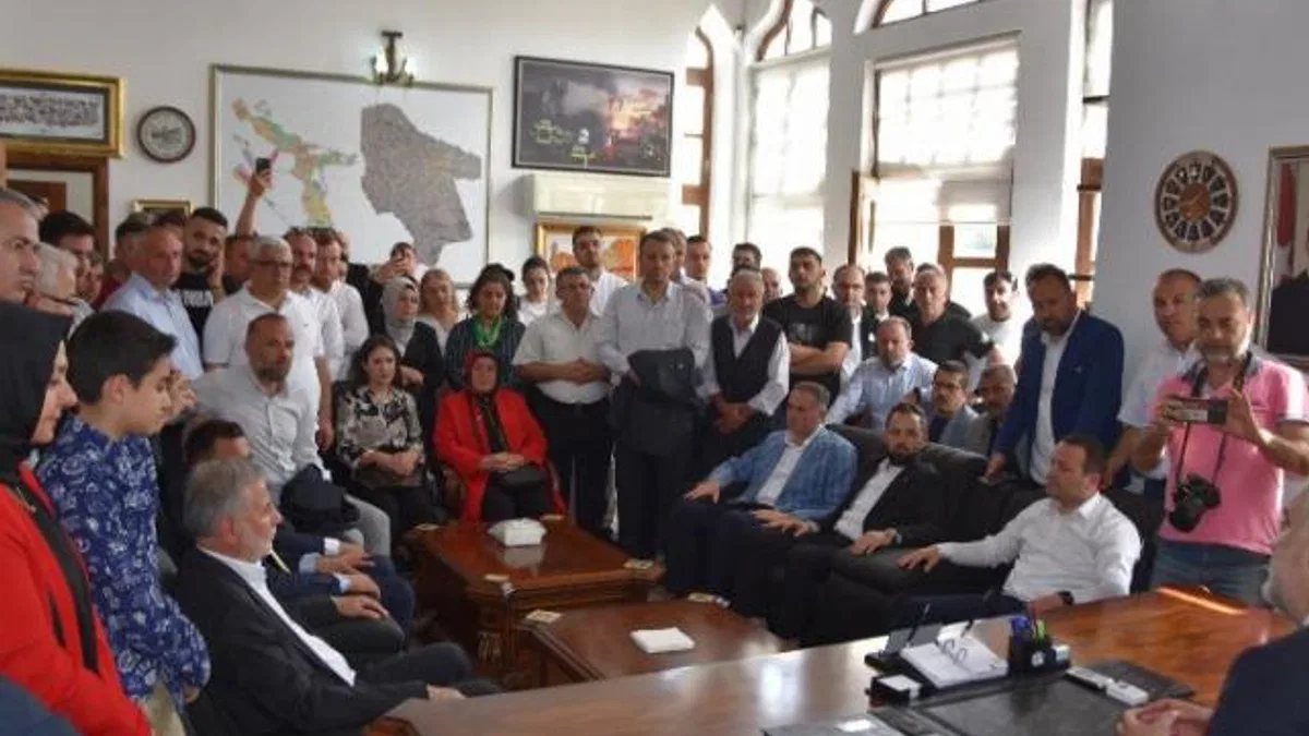 Tokat Niksar'da Başkan Tepebaşı göreve başladı