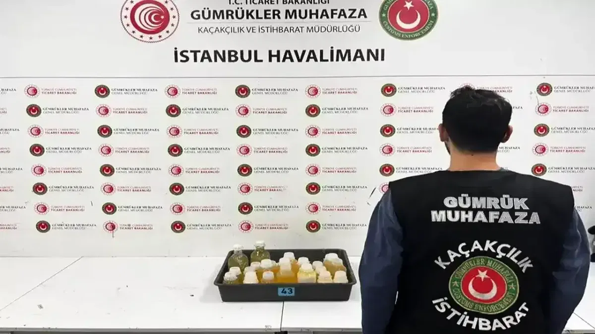 İstanbul Havalimanı'nda tonlarca uyuşturucu operasyonu