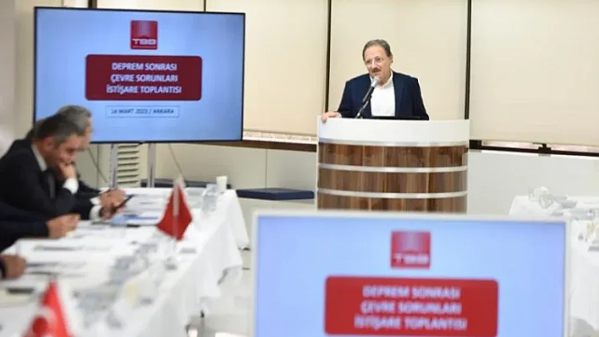 TBB'den deprem sonrası 'çevre' istişaresi