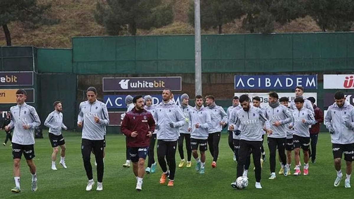 Trabzonspor'da Kayserispor maçının hazırlıkları devam ediyor