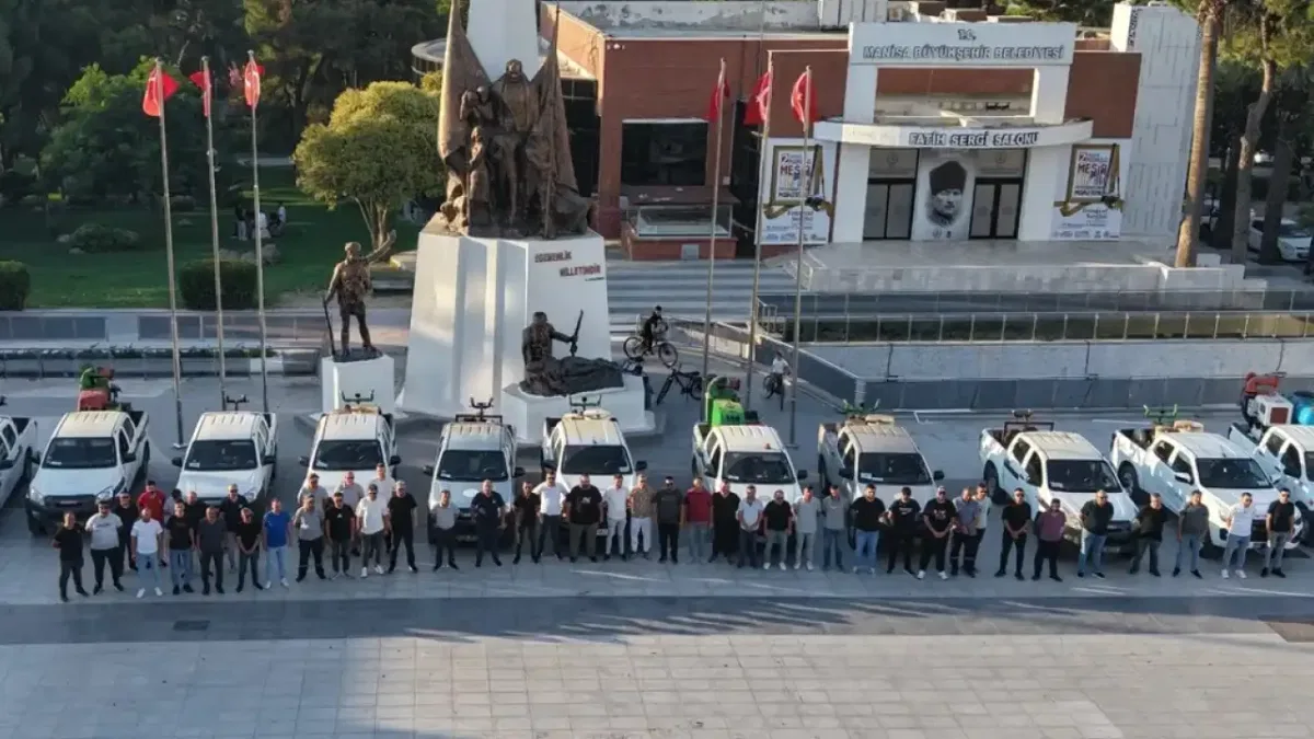 Manisa'da sivrisineklere karşı eş zamanlı ilaçlama