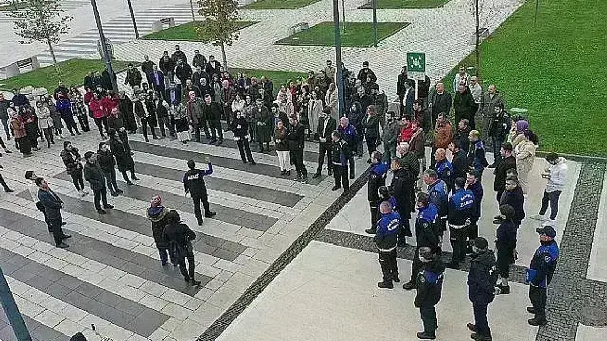 Kartepe'de Gerçeği Aratmayan Tatbikat