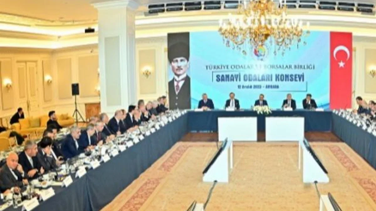 TOBB Sanayi Odaları Konseyi toplandı