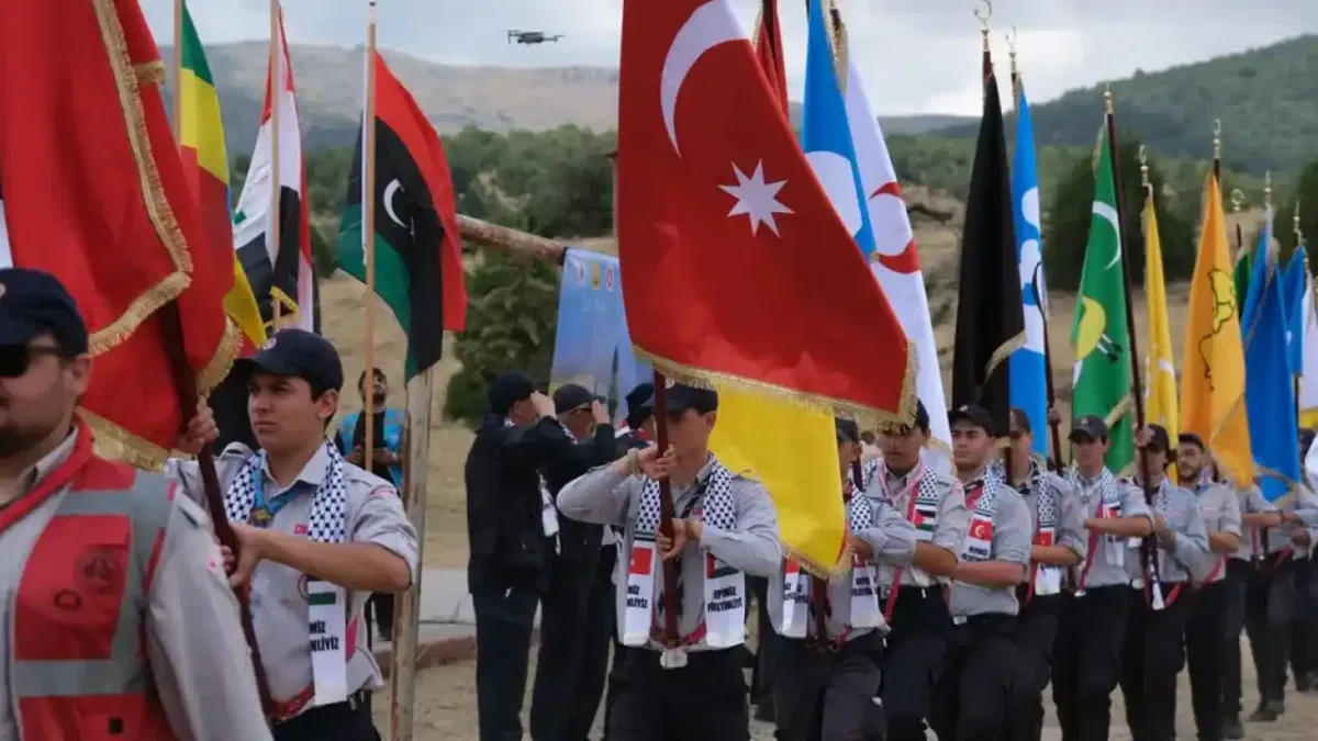 Konya'da İslam İzcileri Dostluk Kampı başladı