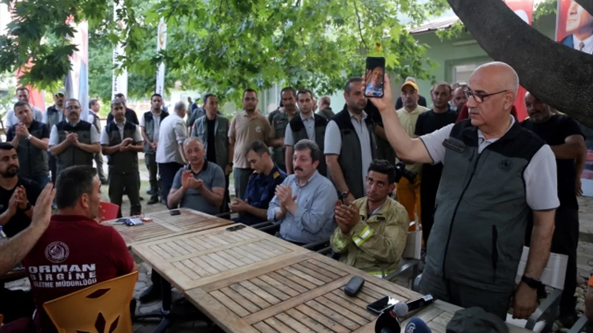 Cumhurbaşkanı Erdoğan, Marmaris'teki yangında görev yapan ekiplere seslendi