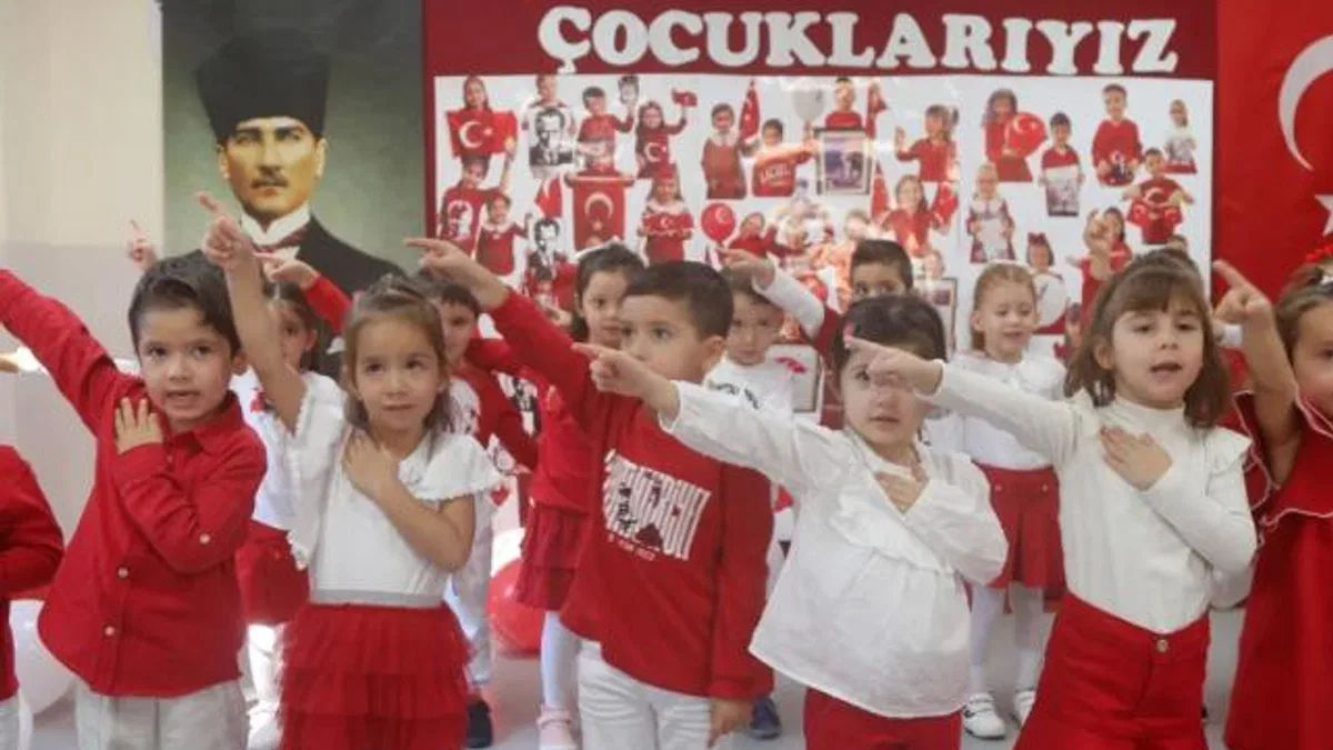 Çankaya’nın Minikleri Cumhuriyet Sevincini Yaşadı