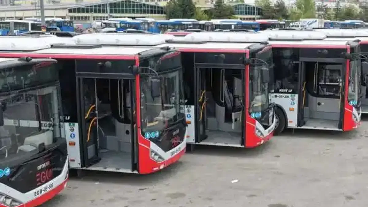 Ankara'da toplu taşıma filosu güçleniyor