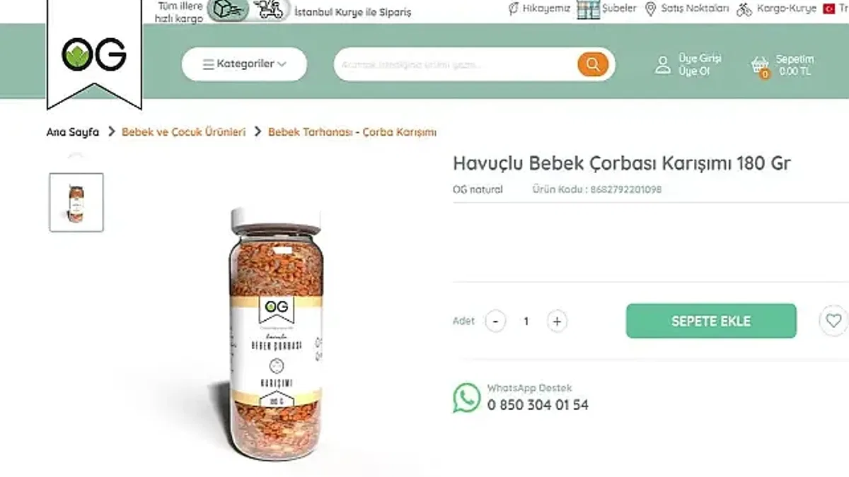 Bebek Çorbası: Minikleriniz İçin Sağlıklı ve Lezzetli Bir Başlangıç