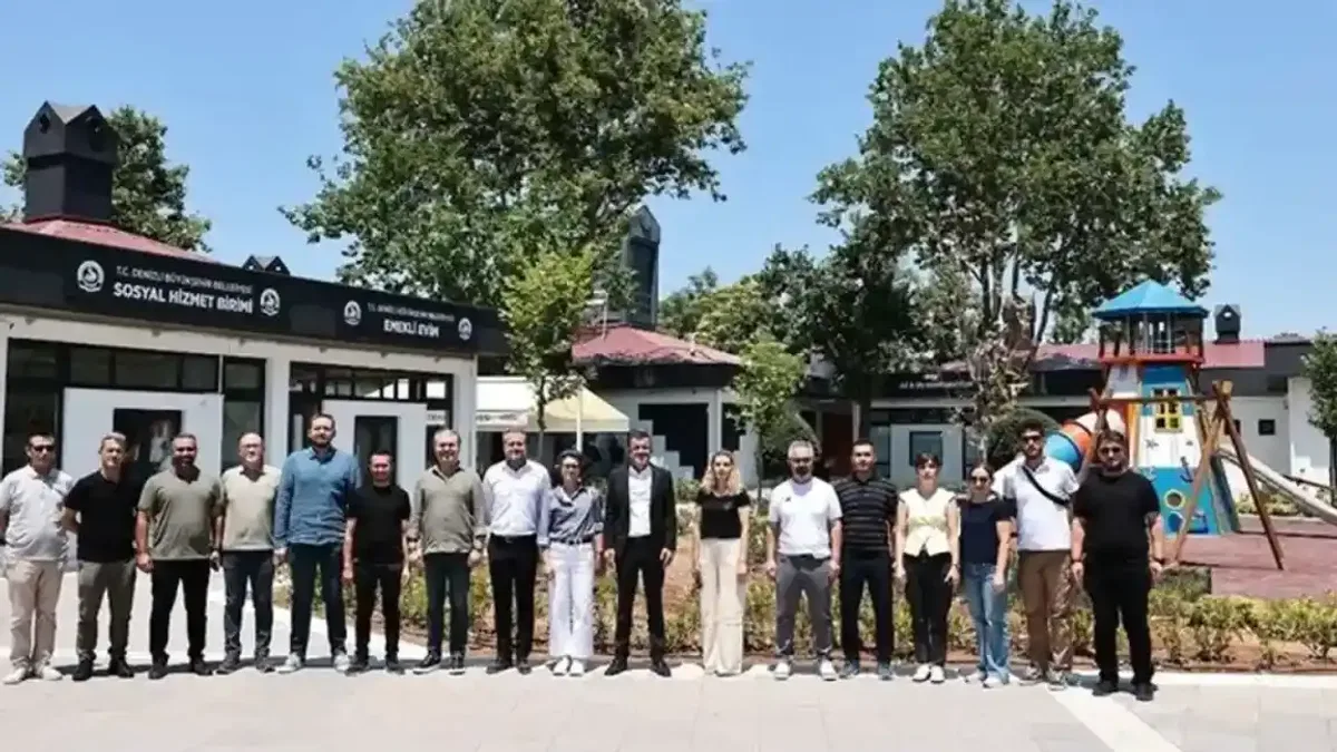 Denizli'de atıl bina sosyal yaşam merkezine dönüştü