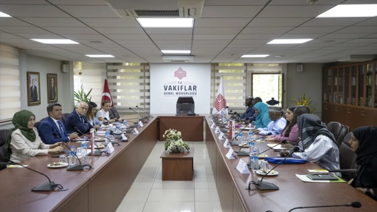 Nijer Vakıflar Yüksek İdaresi heyeti, Vakıflar Genel Müdürlüğünü ziyaret etti