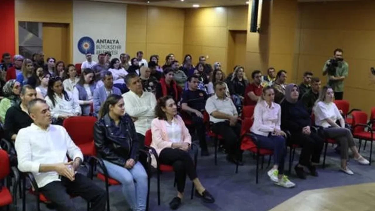 Antalya Büyükşehir’de “Zaman Yönetimi” eğitimi
