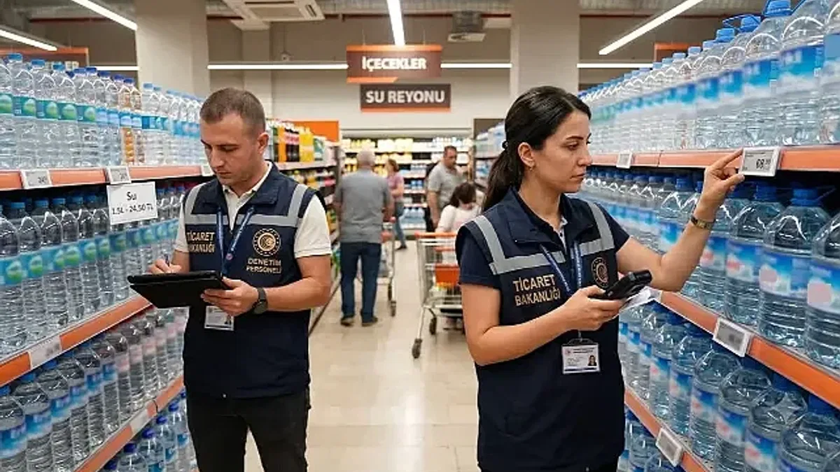 Bakanlık Harekete Geçti, Fırsatçı Marketlere Su Zammı Denetimi!