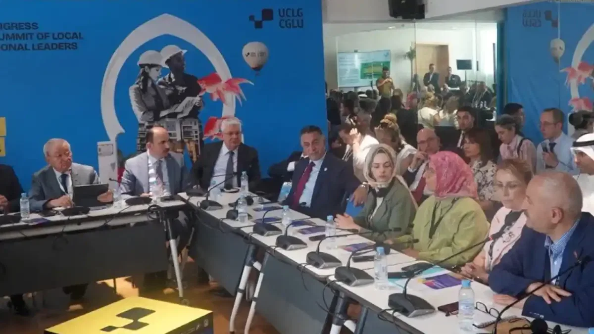 Başkan Büyükgöz Gebze’yi uluslararası platformda temsil ediyor