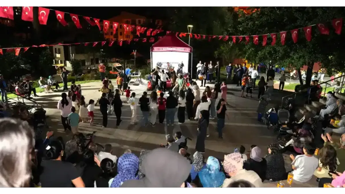 Ankara Keçiören’de park konseri coşkusu devam ediyor