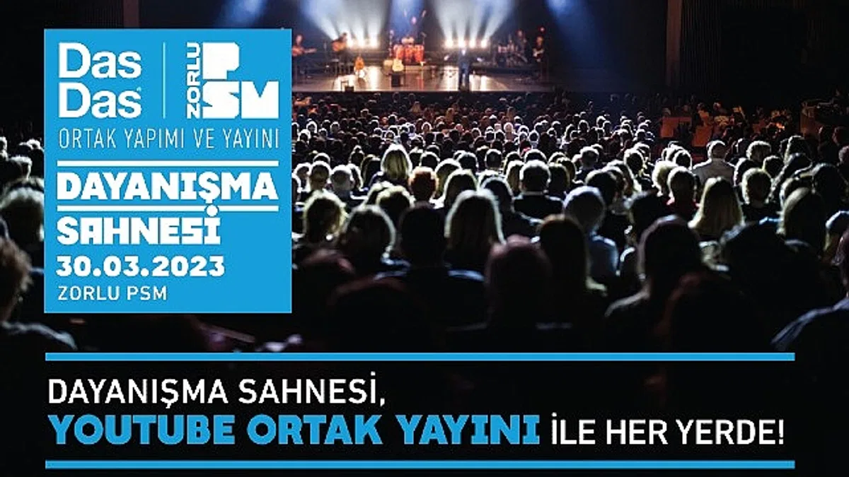 Sanatçılar Öğrencilere Eğitim Desteği İçin 'Dayanışma Sahnesi'nde Buluşuyor: 1 Bilet 1 Öğrenciye Destek Sağlayacak!