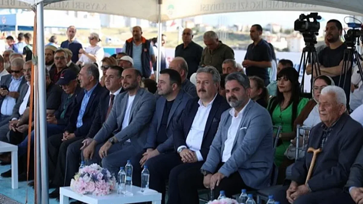 Kemal-Hülya Elmacıoğlu Cami'nin temeli atıldı