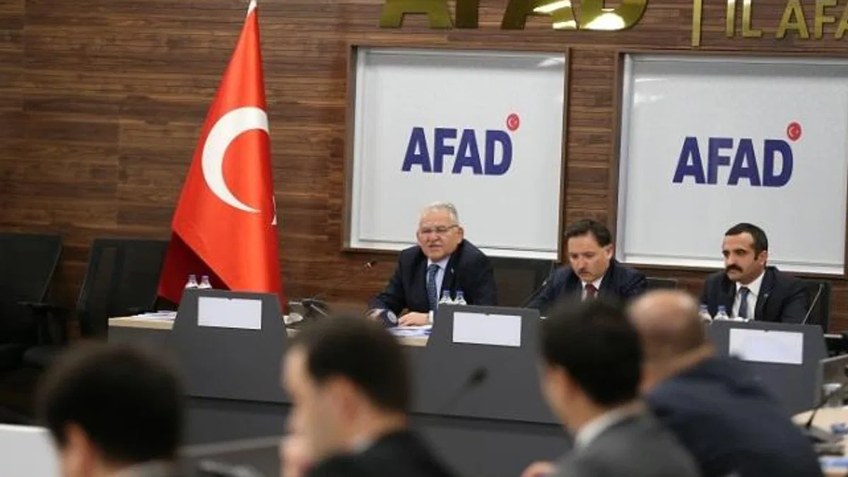 Kayseri Büyükşehir'den afetle mücadeleye katkı sağlayacak adım