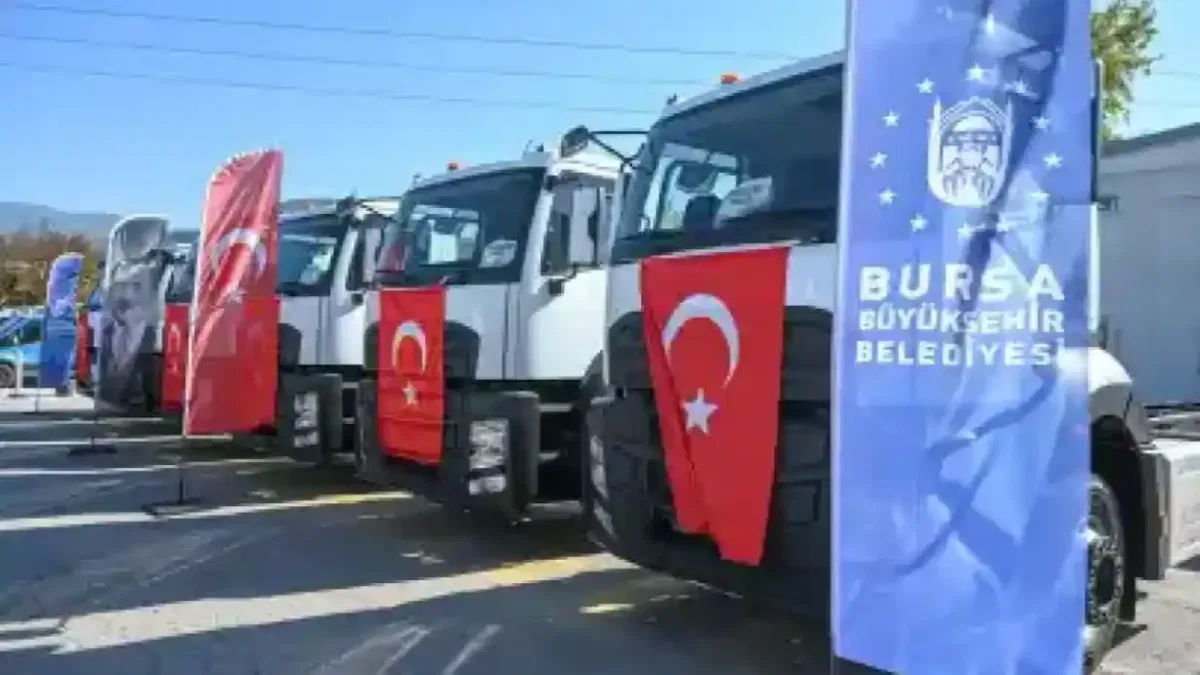 BUSKİ'ye 156 Milyonluk Yeni Araç Filosu Eklendi
