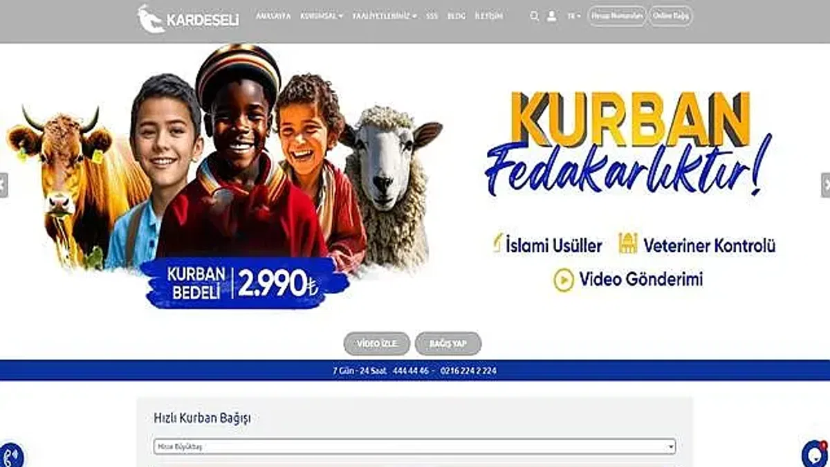 Kardeş eli Derneği 2024 Kurban Fiyatlarını Duyurdu